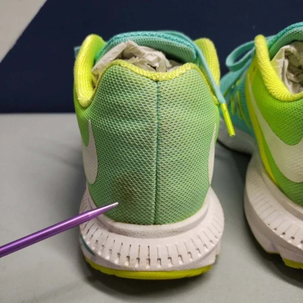 Nike Zoom Winflo 3 Sneakers Women US 7 Multi Athletic Lace Up Running 831562-300